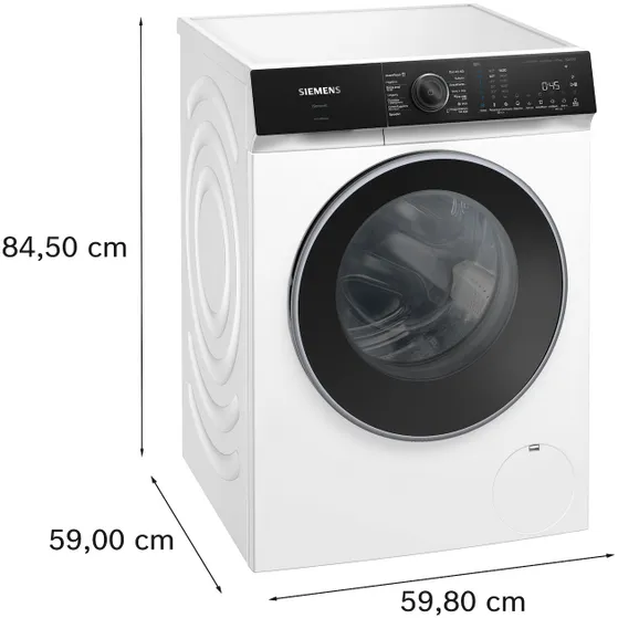 Siemens WG56H209NL Extra Klasse Afmeting
